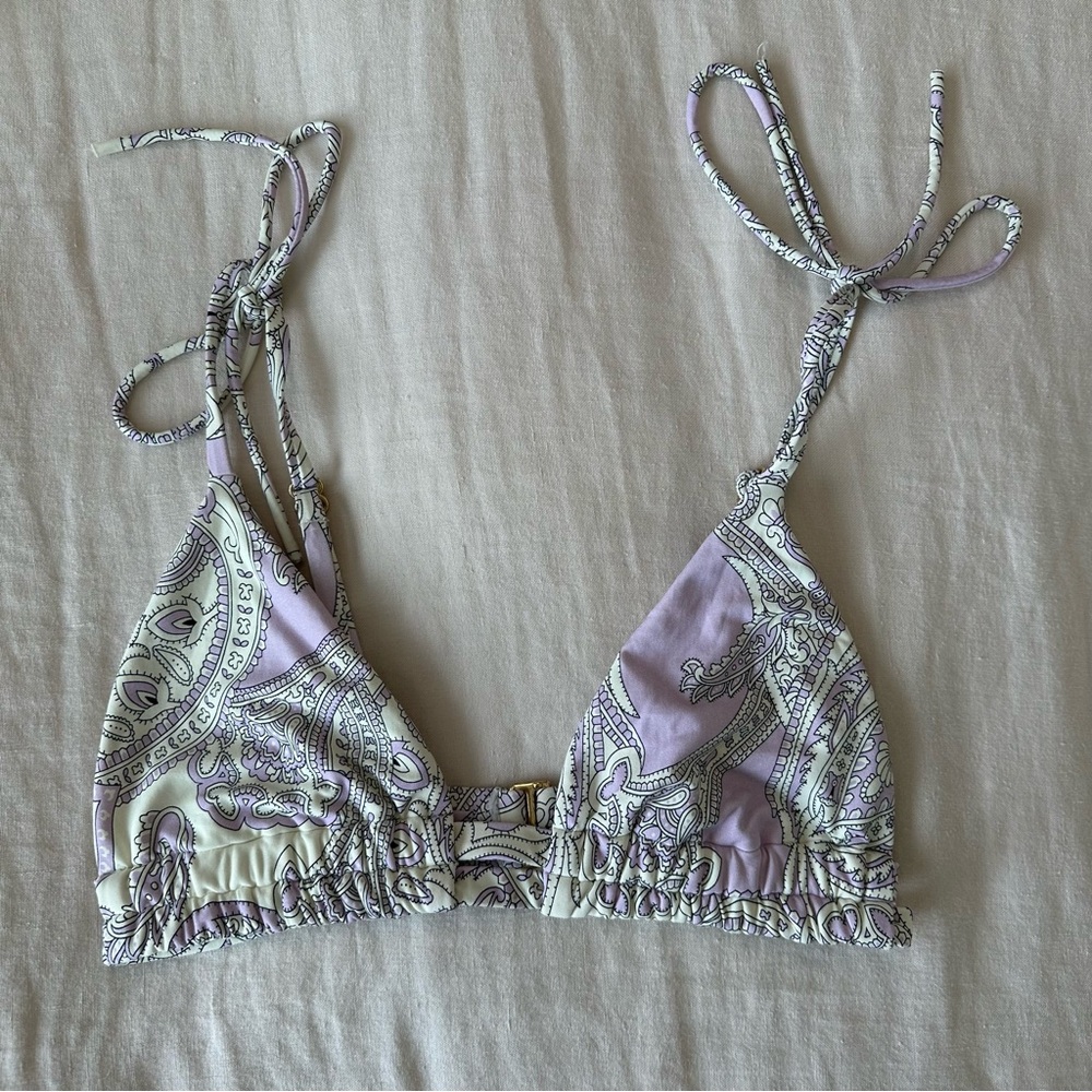 Montce L Paisley Bikini top